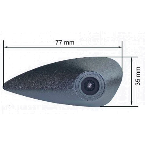 Камера переднього вигляду Prime-X C-8238W Hyundai Universal, Santa Fe (TM) (18+): Підключення Проводное