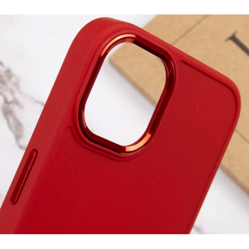 Чехол для iPhone TPU Case Bonbon Metal Style Red for iPhone 14: Тип аксессуара чехол