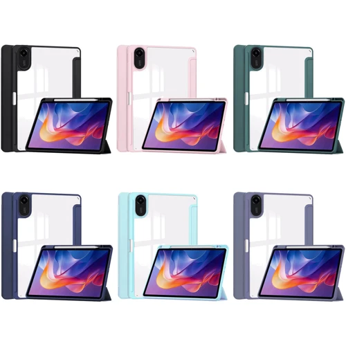 Аксесуар для планшетних ПК BeCover Soft Edge TPU з Pencil Mount Light Blue для Xiaomi Redmi Pad 2 (713661)