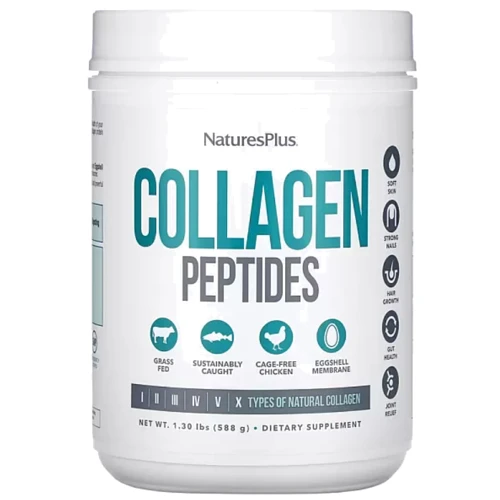 Nature's Plus Collagen Peptides Коллагеновые пептиды 588 г