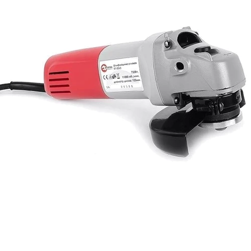 Шлифмашина угловая Intertool DT-0263: Макс. диаметр диска 125 мм