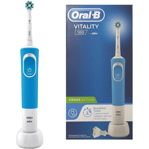 Зубная щетка Braun Oral-B Vitality D100.413.1 PRO Cross Action (блистер): Тип Зубная щетка