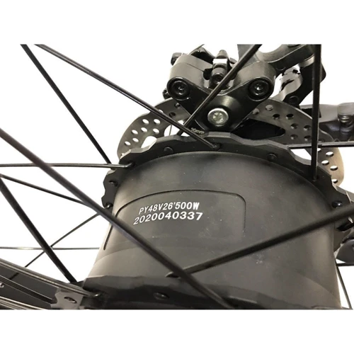 Электровелосипед фэтбайк Kelb.Bike E-1911WS-26 500W, 48V 26" Серый фото 4