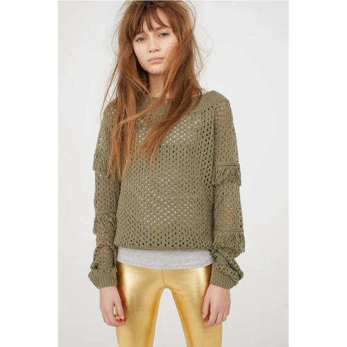 Джемпер H&M 9Z5951307 170 см хаки