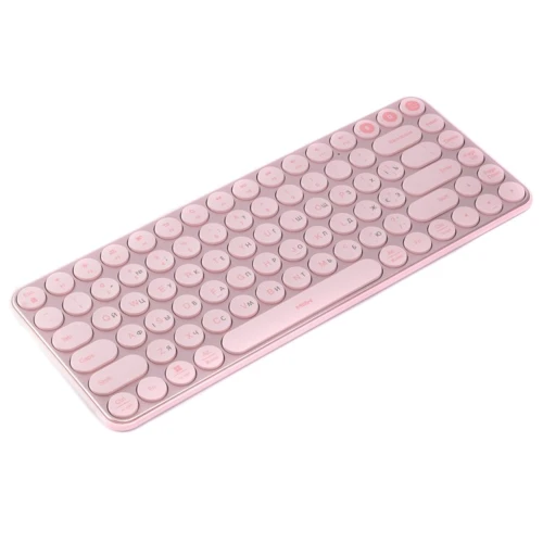 Клавіатура Xiaomi MiiiW AIR85 MWXKT01 Keyboard Bluetooth Dual Mode Pink: Підключення беспроводное