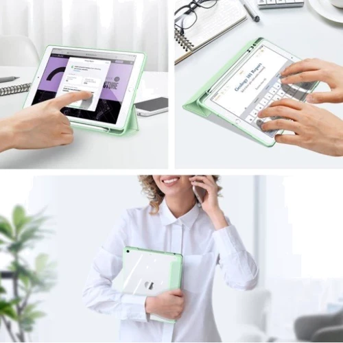 Аксесуар для планшетних ПК BeCover Case Book Soft Edge з Pencil Mount Green для Samsung Galaxy Tab S6 Lite 10.4 P610/P613/P615/P619 (708329)