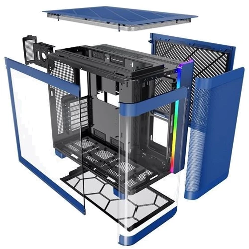Корпус Montech King 95 Prussian Blue (KING 95 (PRUS BLUE)): Форм-фактор материнской платы ATX / Micro-ATX / Mini-ITX