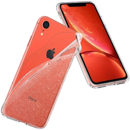 Чохол для iPhone Spigen Liquid Crystal Glitter Crystal Quartz (064CS24867) for iPhone XR: Колір прозорий