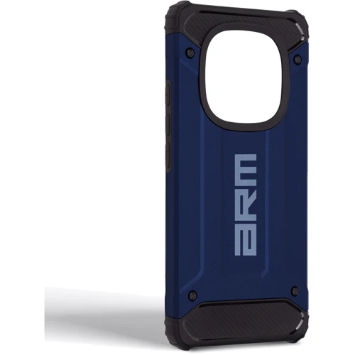 Чехол для телефонов ArmorStandart Panzer Dark Blue for Xiaomi Redmi Note 14 Pro 4G / Note 14 Pro 5G / Poco X7 (ARM79849)
