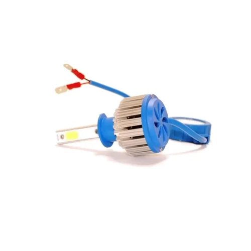 Лампы светодиодные LedHeadLamp F7 H3 12-24V chip COB вентилятор (2шт): Головной свет Дальний свет, Ближний свет