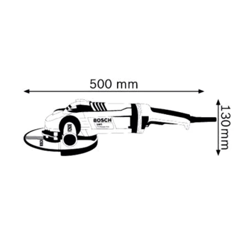 Шлифмашина угловая (болгарка) Bosch GWS 22-230 LVI (0601891D00): Тип машины угловая