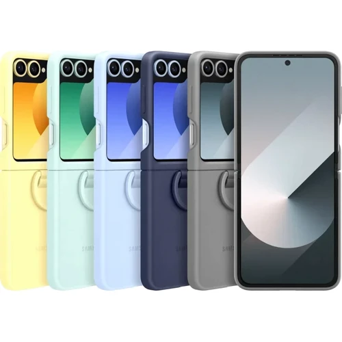 Чехол для телефонов Samsung Silicone Case Blue (EF-PF741TLEGUA) for Samsung F741 Galaxy Flip 6 фото 6