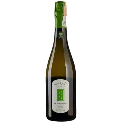 Ігристе Adriano Adami Col Fondo Brut Nature біле 0.75л (BWQ4776)