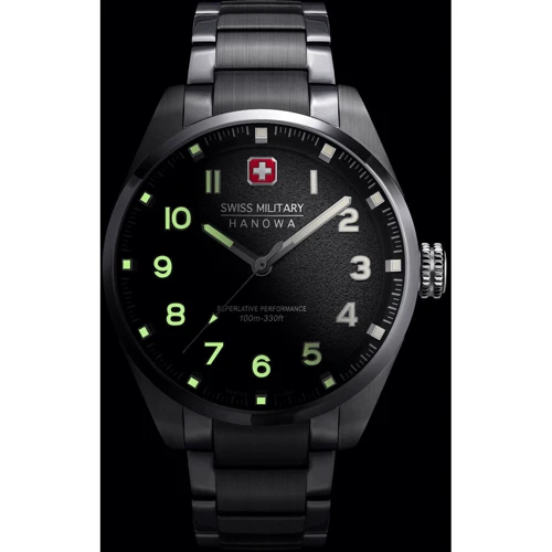 Наручные часы Swiss Military Hanowa Greyhound SMWGG0001503: Механизм Кварцевый