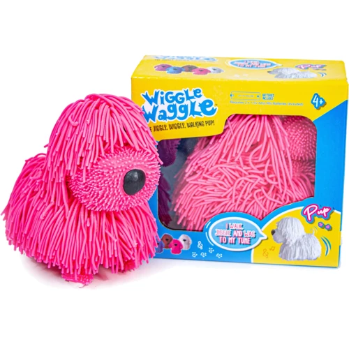 Интерактивная игрушка "Озорной щенок Wiggle Waggle". Pink (198665597)