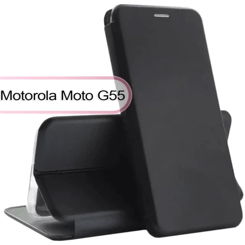 Чехол для телефонов BeCover Book Exclusive Black for Motorola G55 (713519)