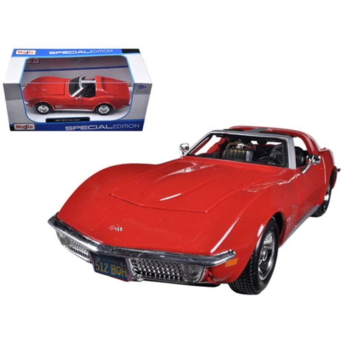 Автомодель Maisto 1970 Chevrolet Corvette 1:24 Красный (31202 red)