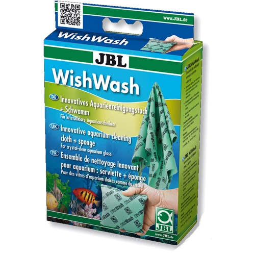 Серветка і губка, що чистить, JBL WishWash для акваріума (162044)