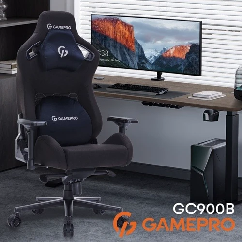 Игрово кресло Gamepro GC900DB Size XL Fabric Black фото 11
