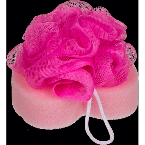 Губка для ванной Bath Sponge Heart, 12 см