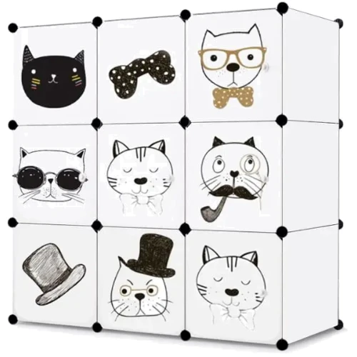 Модульна шафа-органайзер Hop-Sport Leobert Kids для дитячих іграшок біла (5903332074907): Виробник Hop-Sport