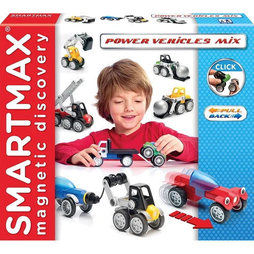 Магнитный конструктор SmartMax Мощные машины (SMX 303)
