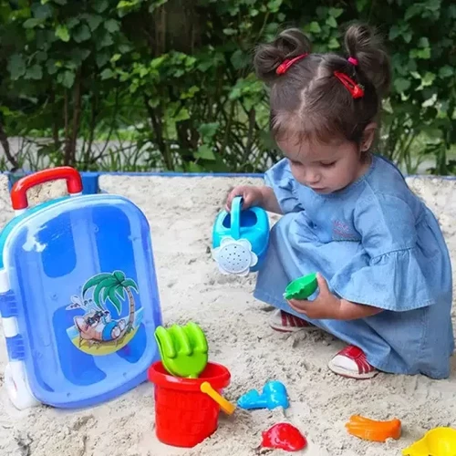 Набор для игры в песочнице ТехноК в чемодане (6009TXK)