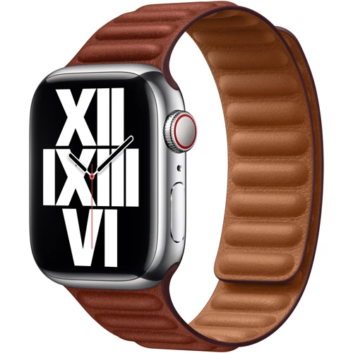 Аксессуар для Watch Apple Leather Link Umber Size M/L (MP823) for Apple Watch 38/40/41mm: Производитель Apple