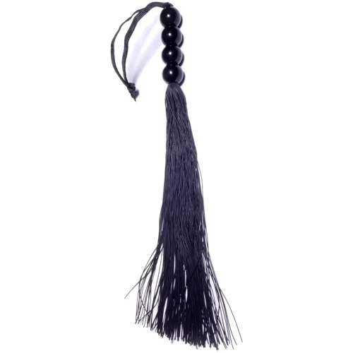 Силиконовый флогер Fetish Boss Series - Silicone Whip Black 14" (BS6100042)