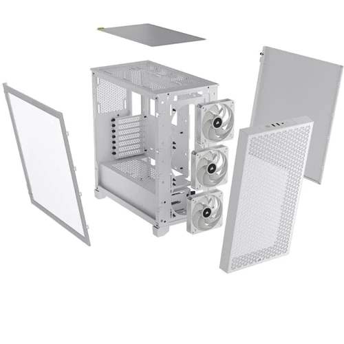 Корпус Corsair 3000D RGB Tempered Glass White (CC-9011256-WW) фото 7