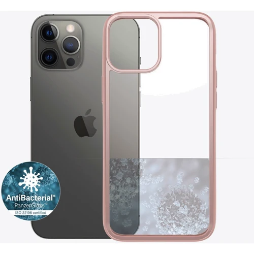 Чехол для iPhone PanzerGlass Clear Case Rose Gold for iPhone 12 Pro Max (0275) фото 5
