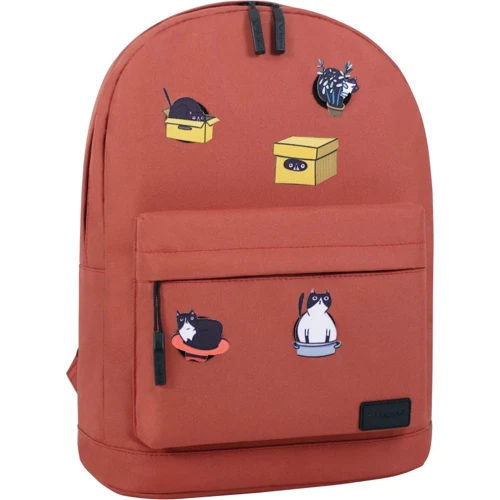 Рюкзак Bagland Молодежный W/R 17 л. 286 кирпич (00533662 Ш)