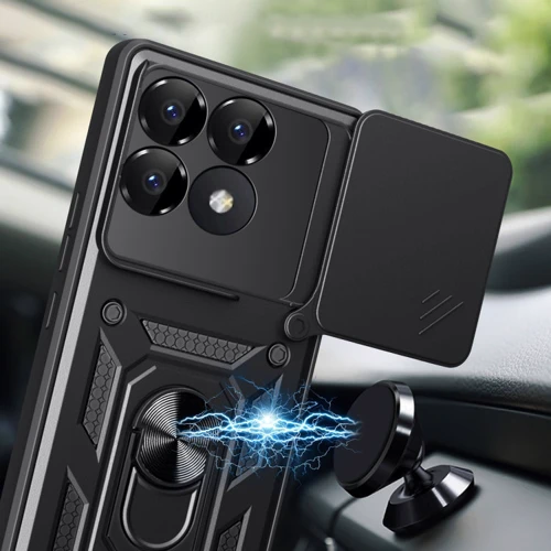 Чехол для телефонов BeCover Military Black for Poco M6 Pro 5G (710937)