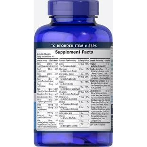 Puritan's Pride Ultra Vita Man Time Release 180 coated caplets Витамины для мужчин: Тип Мультивитамины