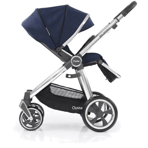 Універсальна коляска 2 в 1 BabyStyle Oyster 3 2021 (Rich Navy / Mirror): Стать дитини Для мальчиков