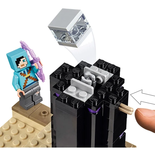 Конструктор LEGO Minecraft Последняя битва (21151): Количество деталей, шт. 222