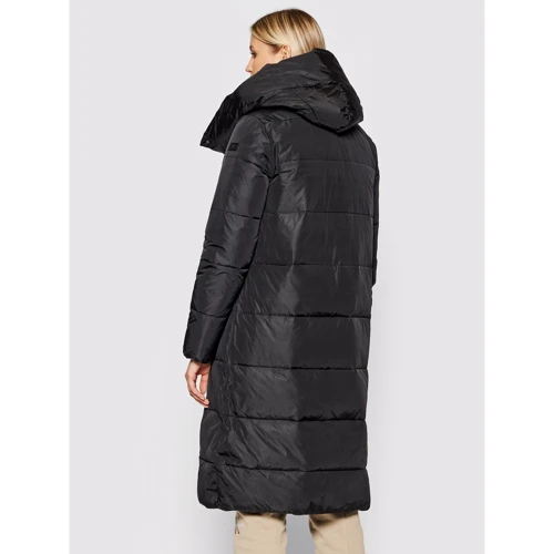 Куртка CMP Woman Coat Zip Hood 31K2846-U901 46 (38) черная зимняя с капюшоном: Вид Куртки
