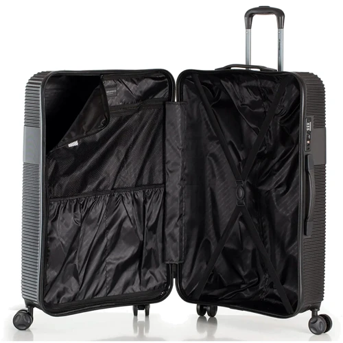 Валіза Swissbrand Cairo (M) Black (SWB_LHCAI001M): Фактура Матовая