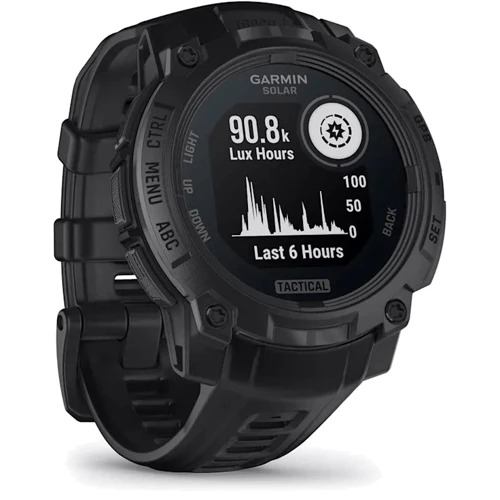 Смарт-часы Garmin Instinct 3 Solar 45mm Tactical Edition Black with Black Band (010-02934-50): Виды спорта Бег, Велоспорт, Плавание, Гольф, Серфинг