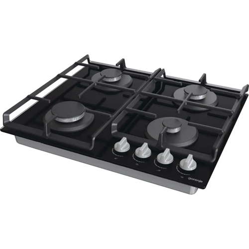 Варочная поверхность Gorenje GT641EXB: Рабочая поверхность стекло (закаленное)