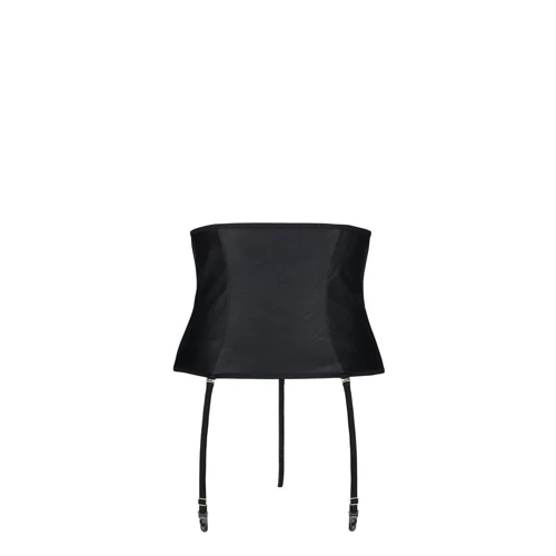 Сексуальный комплект Passion CELINE SET Corset & String black S/M