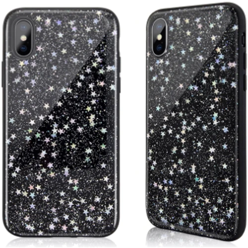 Чехол для iPhone SwitchEasy Flash Case White Star (GS-81-444-20) for iPhone X/iPhone Xs: Цвет черный