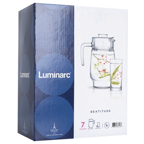 Набор для напитков LUMINARC АMSTERDAM BEATITUDE /НАБОР/7 пр.: Объем стакана мл 270