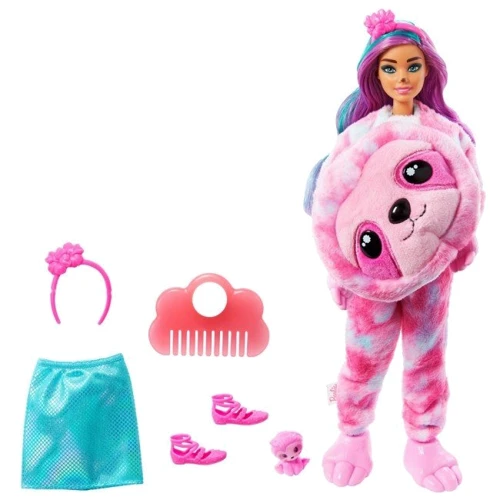Кукла Barbie Cutie Reveal Милый ленивец (HJL59)