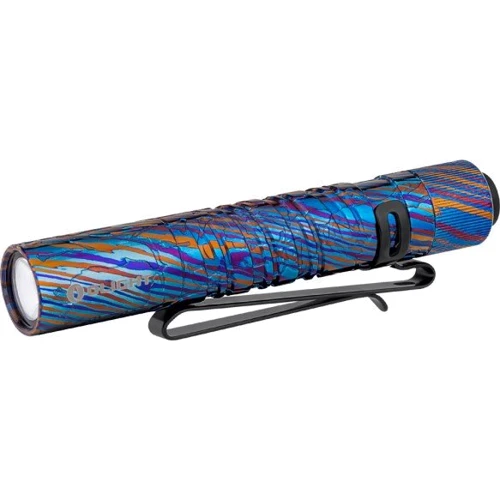 Ліхтар туристичний Ліхтар Olight I3T EOS Titanium Damascus