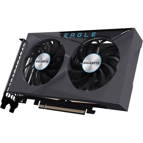 Видеокарта Gigabyte Radeon RX 6500 XT 4Gb EAGLE (GV-R65XTEAGLE-4GD): Разрядность шины памяти, бит 64
