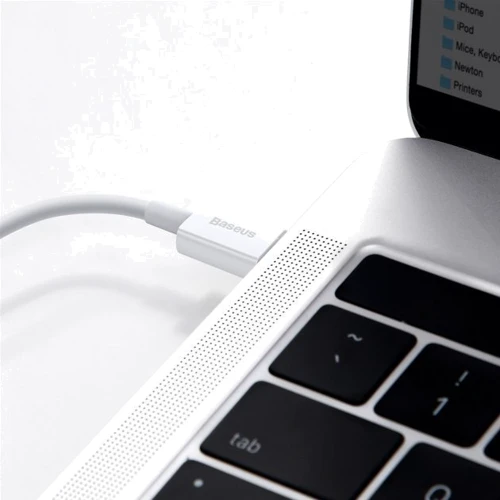 Кабель Baseus Cable USB-C to Lightning Superior Series PD 20W 1m White (CATLYS-A02) фото 7