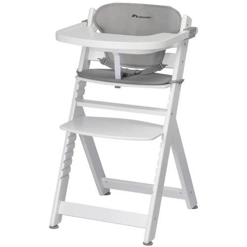 Стульчик для кормления с вкладышем BEBE CONFORT Timba White/Gray (2771431210)