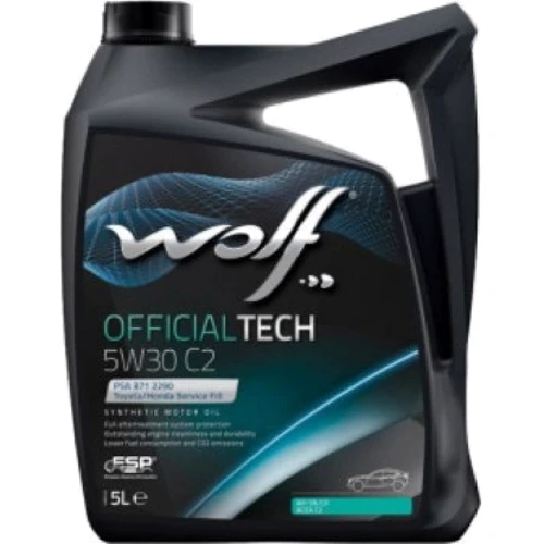 Моторное масло WOLF OFFICIALTECH 5W30 C2 5л