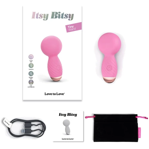 Универсальный вибромассажер Love To Love Itsy Bitsy - Pink Passion